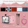 True Wireless Earbuds TWS Stereo Earphones In-Ear Wireless V5.0 Headsets with LED Display Magnetic Charging Case Built-in Mic with Deep Bass IPX5 Wate