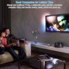 RCA to HDMI Converter 1080P AV Composite CVBS to HDMI Adapter w/ USB Video Audio Transform for Game Player DVD HDTV Projector Game Console Displayer