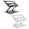 Laptop Stand Aluminum Angle Adjustable Computer Ergonomic Holder Riser Heat Vent Notebook Elevator For 10in-17in MacBook Pro 13 / 15