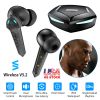 Wireless V5.2 Gaming Earbuds IPX4 Waterproof Touch Control Earphones with Mic 65ms Latency 13mm Driver 25H Play Time TWS Charging Case