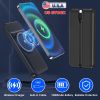 10000mAh 22.5W Magnetic Wireless Power Bank PD Fast Charging Portable Charger with Built-in Type-C Cables 15W Wireless Charging