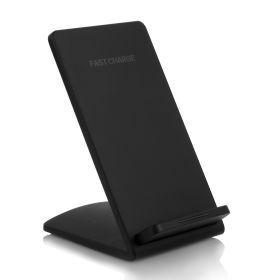 Qi Wireless Charger 10W Fast Charging Pad Stand Dual Coils Compatible with 7.5W 5W for iPhone XS/XS Max/XS/X Galaxy S10 /S9+ /S8 Google Nexus 6