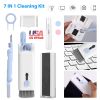 7 in 1 Laptop Keyboard Dust Cleaner Brush Set Earbud Cleaning Pen Electronics Dust Remover with Key Puller Multifunctional Cleaning Tool for PC Tablet