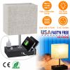 LCD Projection Alarm Clock Battery Powered with Voice Broadcast Function Snooze Temperature Display 12/24 Hour Time System