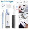 7 in 1 Laptop Keyboard Dust Cleaner Brush Set Earbud Cleaning Pen Electronics Dust Remover with Key Puller Multifunctional Cleaning Tool for PC Tablet