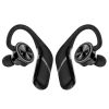 Unilateral Wireless V5.1 Business Earpiece with Charging Case Rechargeable Wireless in-Ear Headset with Hook for Car Driving Phone Call Office