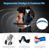 Wireless V5.2 Gaming Earbuds IPX4 Waterproof Touch Control Earphones with Mic 65ms Latency 13mm Driver 25H Play Time TWS Charging Case