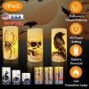 2 Tier Dual Glass Shelf Wall Mount for DVD Players/Cable Boxes/ TV Accessories