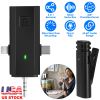 1Pc 3 in 1 Wireless Clip On Microphone Omnidirectional Mic Noise Reduction Plug and Play 65.6FT Transmission Type-C IOS PC Video Record Interview Vlog