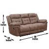 Anastasia - Recliner Sofa - Cocoa