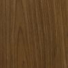Walnut and Ecru Swivel Bar Stool