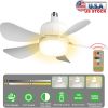 Projection Alarm Clock LED Digital Alarm Clock with Dual Alarms Snooze Function 6 Dimmer 12/24 Hour USB Port 7.7In Mirror
