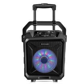 Portable Wireless Party Speaker with Disco Lighting (Option: inchPartySpeaker)