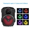 Portable Wireless Party Speaker with Disco Lighting