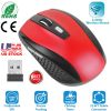 2.4G Wireless Gaming Mouse Optical Mice w/ Receiver 3 Adjustable DPI 6 Buttons For PC Laptop Computer Macbook