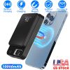 2 In 1 Magnetic Wireless Power Bank 10000mAh PD20W Fast Charger MagSafe Wireless Power Bank Fit for IOS Phones IOS Phone 14 Series And More