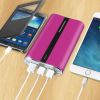 Portable Charger PowerMaster 20000mAh Power Bank Total 5.8A Output 3-USB Ports External
Battery Pack Portable Phone Charger for IOS Phone11/Pro/Max/8