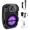 Colorful LED Portable Wireless Party Speaker