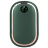 Rechargeable Hand Warmer Electric Hand Heater Portable Reusable Pocket Warmer Power Bank with Digital Display Sunset Light 3 Levels Double-sided Heati