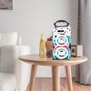 iRola Wireless Speaker 10W Powerful Subwoofer Wooden Loudspeaker FM AUX MMC for iPhone X Samsung S9 Tablet PC