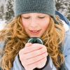 Rechargeable Hand Warmer Electric Hand Heater Portable Reusable Pocket Warmer Power Bank with Digital Display Sunset Light 3 Levels Double-sided Heati