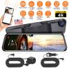 10000mAh Portable Charger Power Bank External Battery Pack w/ 4 Built-in Cables w/ LED Flashlight