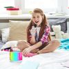 Mini Karaoke Machine With 2 Wireless Microphones Portable Karaoke Set for Kids Adults with RGB Lights Magic Sounds Echo Effect Gift for Boys Girls